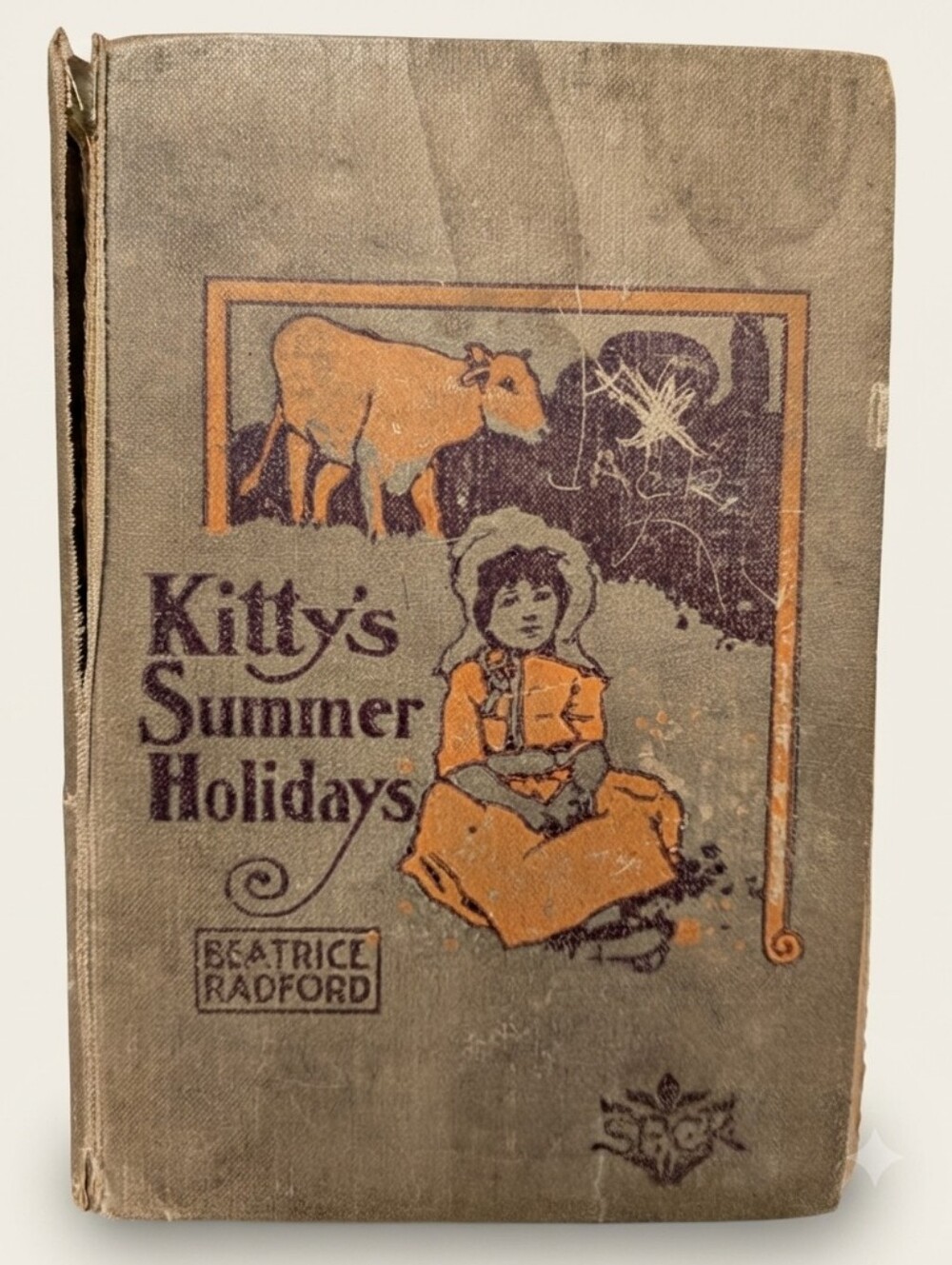 (1899) 📚 Kitty's Summer Holidays — Antique Hardcover Book